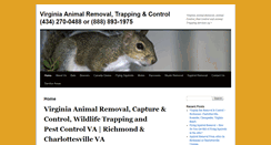 Desktop Screenshot of charlottesvilleanimalcontrol.com